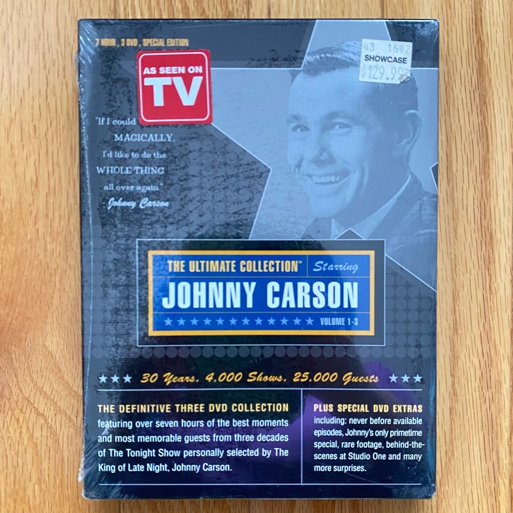Johnny Carson - The Ultimate Collection - DVD box set 📀